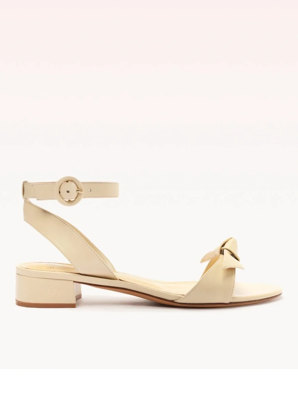 Alexandre Birman CLARITA 30 EGGSHELL size 39 1/2